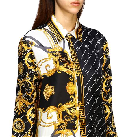 camisas versace de mujer|polo Versace.